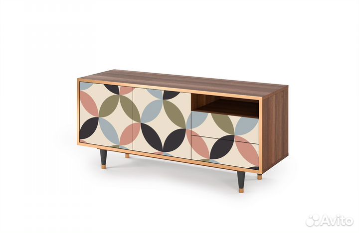 Тв-тумба T7 - Орех - Butterfly Effect