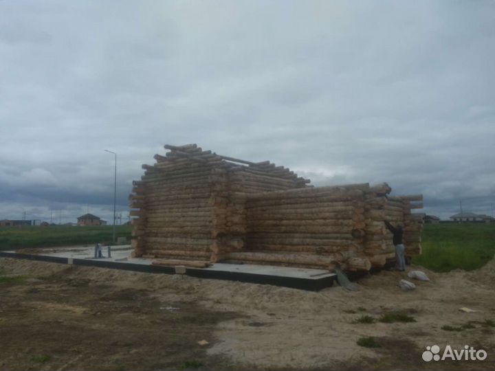 Изготовление срубов бод баню из осины