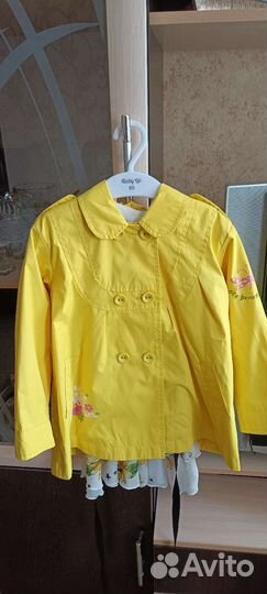 Плащ для девочки 104