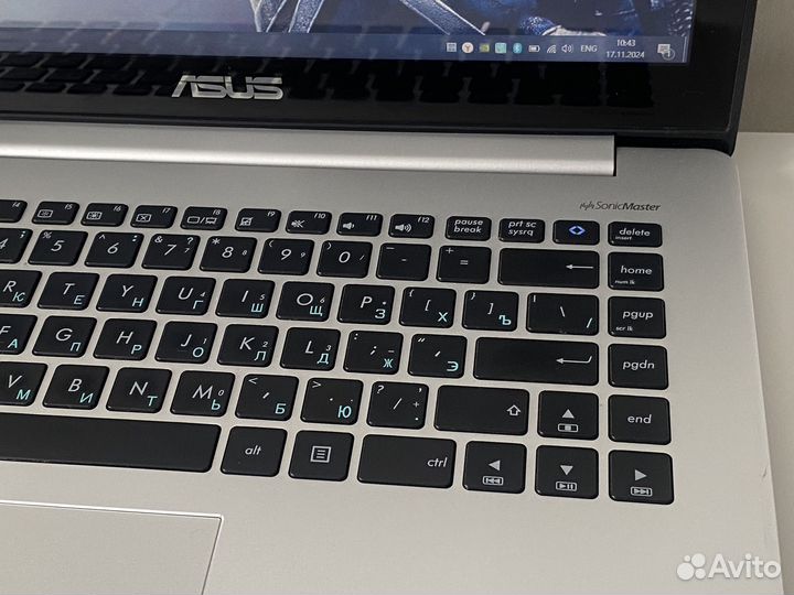 Мощный ноутбук asus i7/8gb/nvidia gt740m