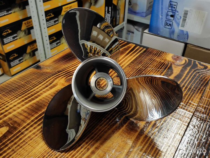 Гребной винт Yamaha 20-30; 3x10-1/8x15, сталь