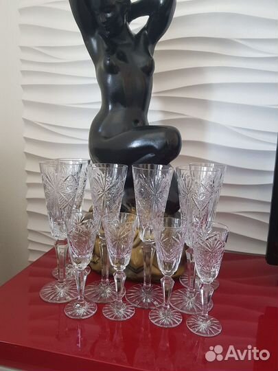 Хрустальные фужеры