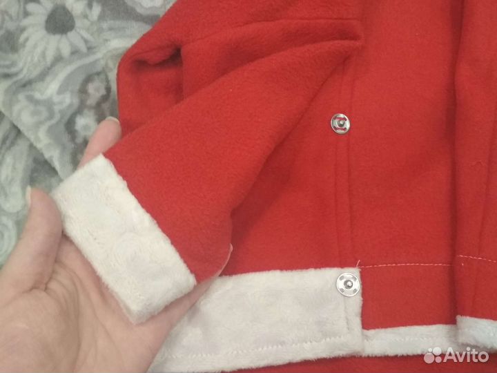 Костюм деда мороза 92-100