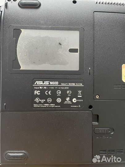 Ноутбук Asus N60D