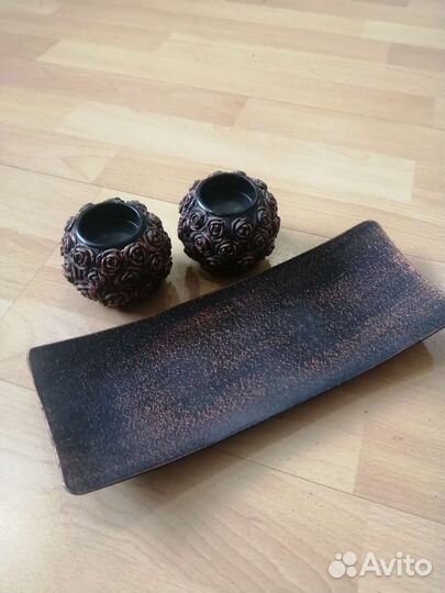 Подсвечники декоративные 2шт