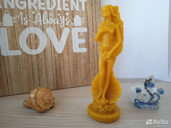 Свечи ручной работы, подарок, для интерьера