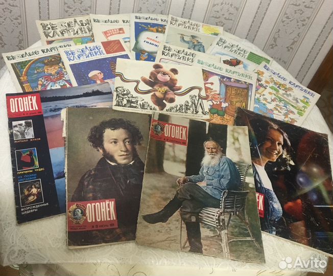Журналы СССР.Огонек.Веселые картинки(детский журна