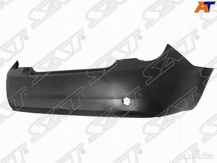 Задний бампер на Шевроле Авео Т300 седан 2011-11г