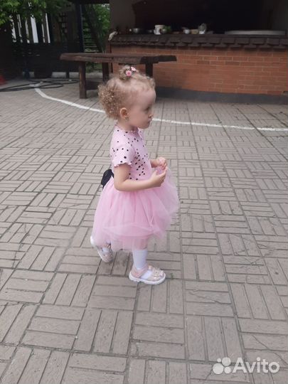 Платье для девочки 86