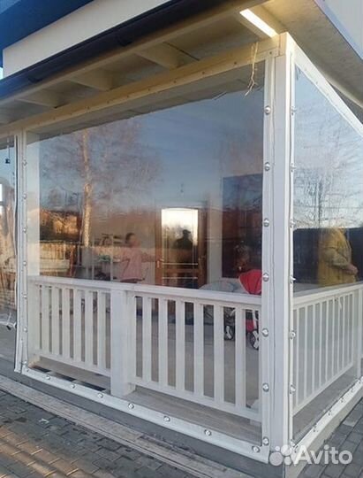 Мягкие окна для веранды