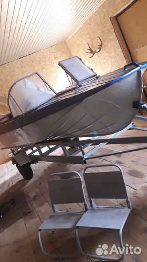 Лодка казанка 5м 3 с мотором сузуки 30