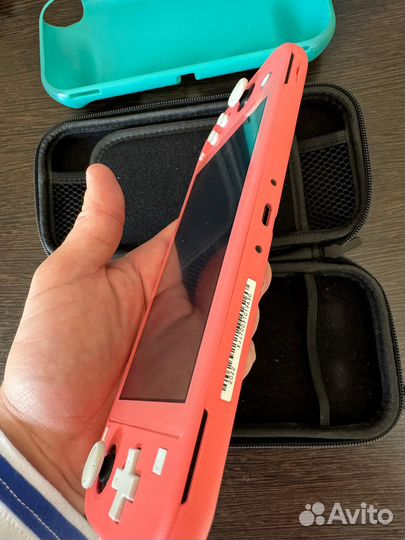 Nintendo switch lite прошитая 256gb