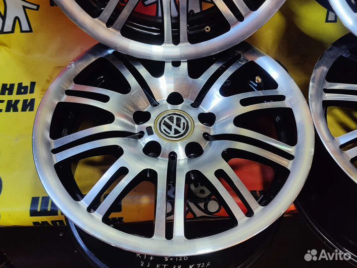 Литые диски VW T5 R17 5*120 dia 65.1 8J