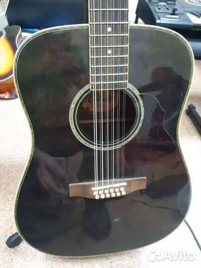 Акустическая гитара Crafter MD 70-EQ/12 -TBK