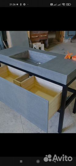 Мойки из бетона