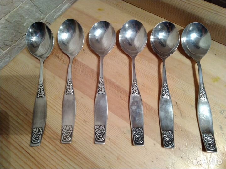 Столовые приборы мельхиор СССР