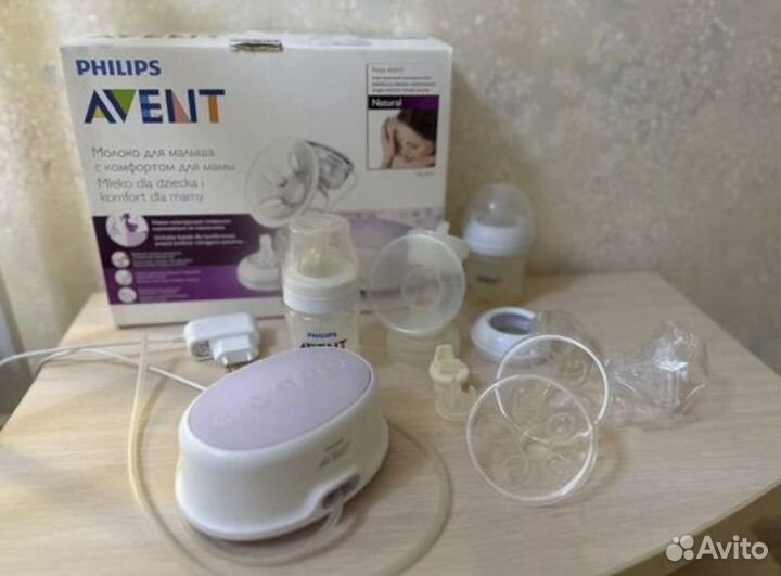 Молокоотсос avent электрический