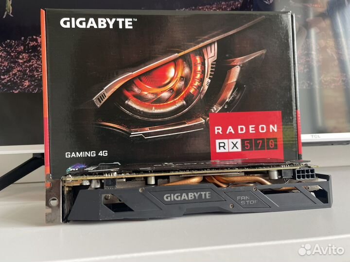 Видеокарта Gigabyte Gaming Edition RX570 4GB идеал