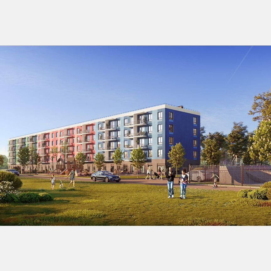 2-к. квартира, 54,7 м², 5/5 эт.