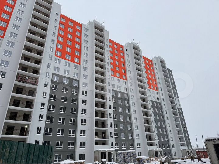 2-к. квартира, 50,6 м², 3/17 эт.