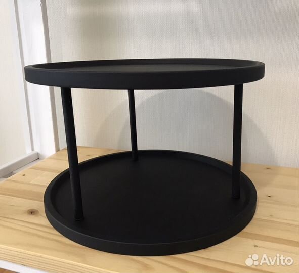 Подставка двухуровневая металлическая