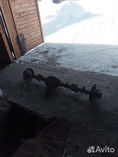 Задний мост УАЗ хантер