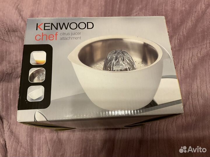 Насадка-соковыжималка для цитрусовых Kenwood AT960