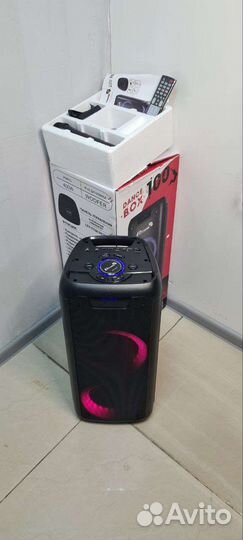 Колонка eltronic 20-25 Dance box 250 с микрофоном