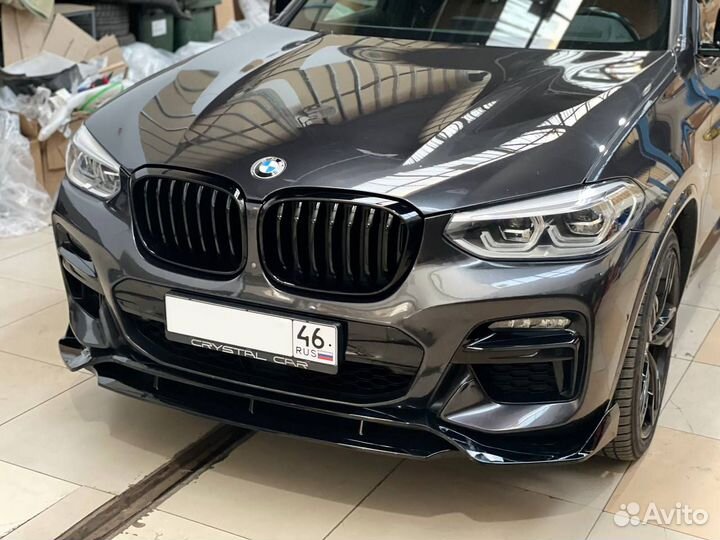 BMW G01 G02 Сплиттер М перфоманс