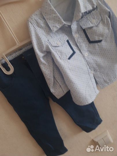Рубашка и брюки на 1 год новая