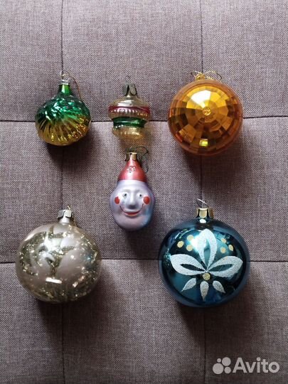 Елочные игрушки СССР