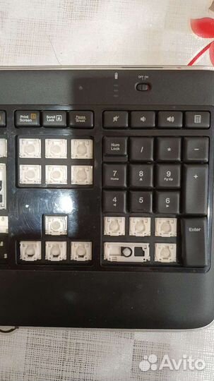 Клавиатура Logitech K800 (на разбор)