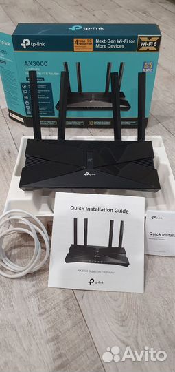 Wifi 6 роутер tp-link ax50 (ax3000)