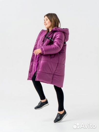 Пальто стеганое