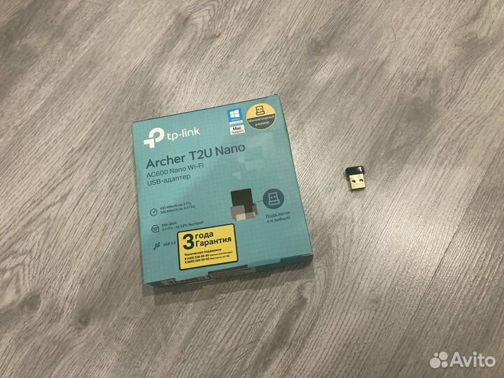Wi-Fi адаптер TP-Link Archer T2U Nano