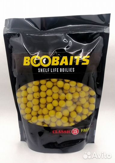 Бойлы Тонущие BooBaits Слива, Кукуруза, Клубника