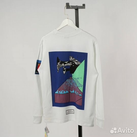 Cav empt свитшот Blue back на руках (Арт.22369)