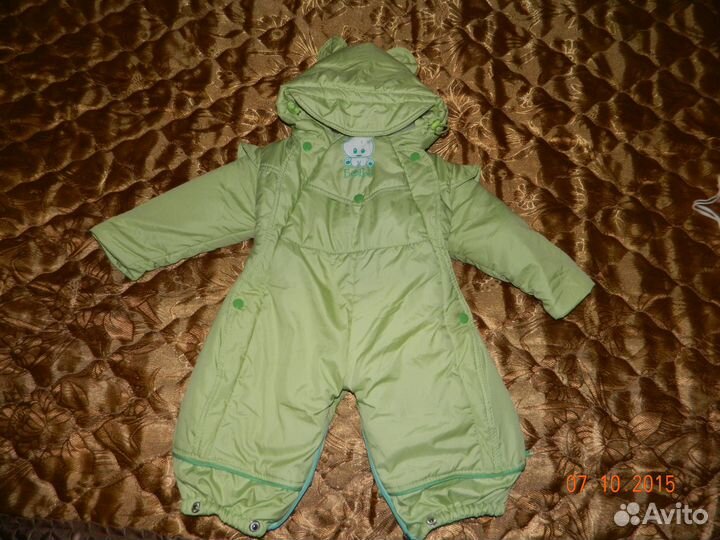 Комбинезон-трансформер зимний для новорожденных