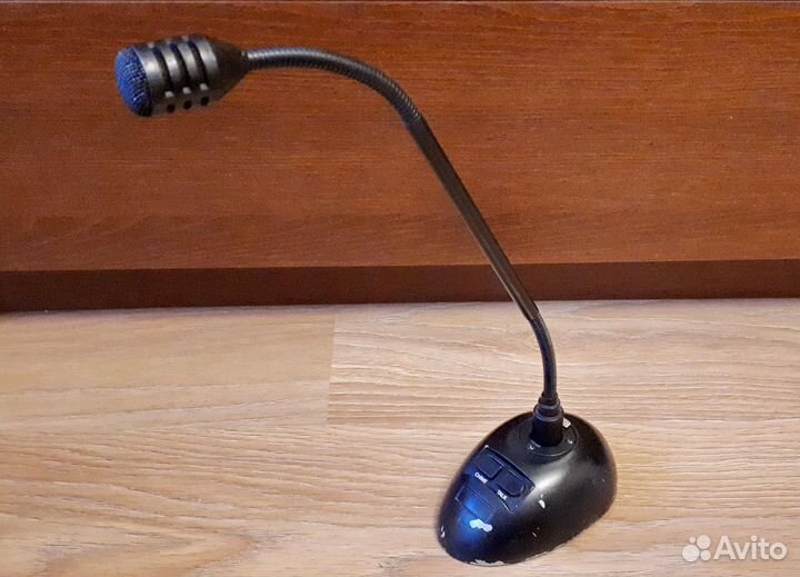 Микрофон для конференций на гусиной шее