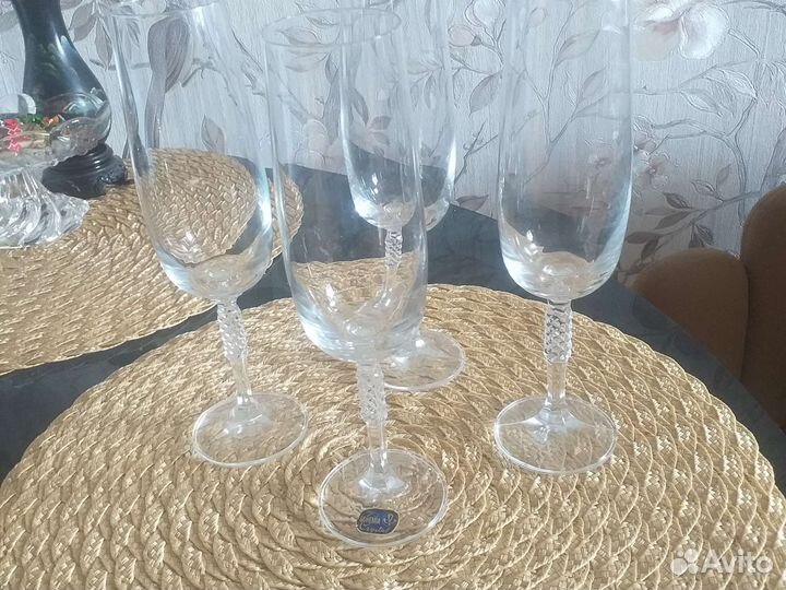 Фужеры Чехия Богемия