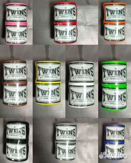 Боксерские бинты Fairtex Twins