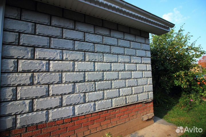 Теплоблок тройной с облицовкой