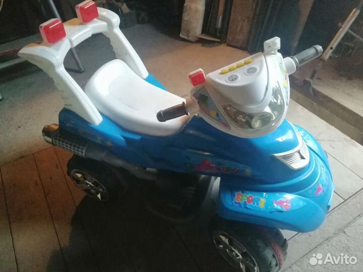 Детский электро мотоцикл