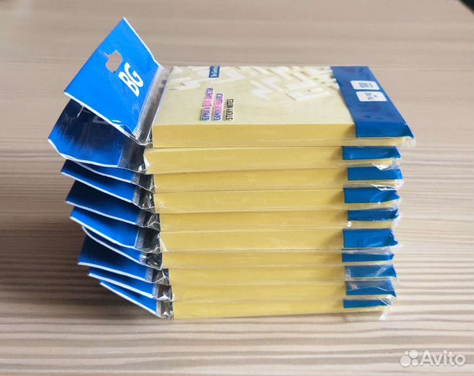 Самоклеящийся блок 10 шт