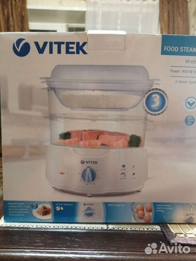 Пароварка vitek VT-1555W