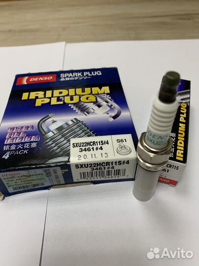 Свечи Denso iridium 3461 SXU22HCR11S