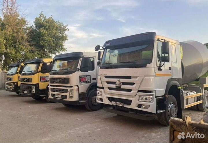 Бетон. Доставка миксером