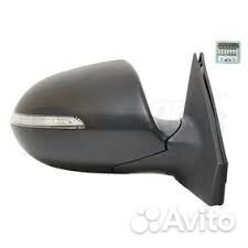 Зеркало боковое правое LED 2011 876203U230 (Китай)
