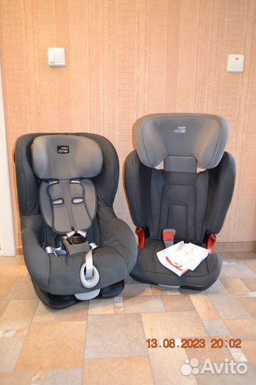 Romer-два кресла 9-18 кг и 15-36 кг