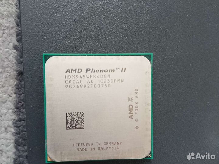 Процессор 4 ядра phenom 945 955 intel quad i3
